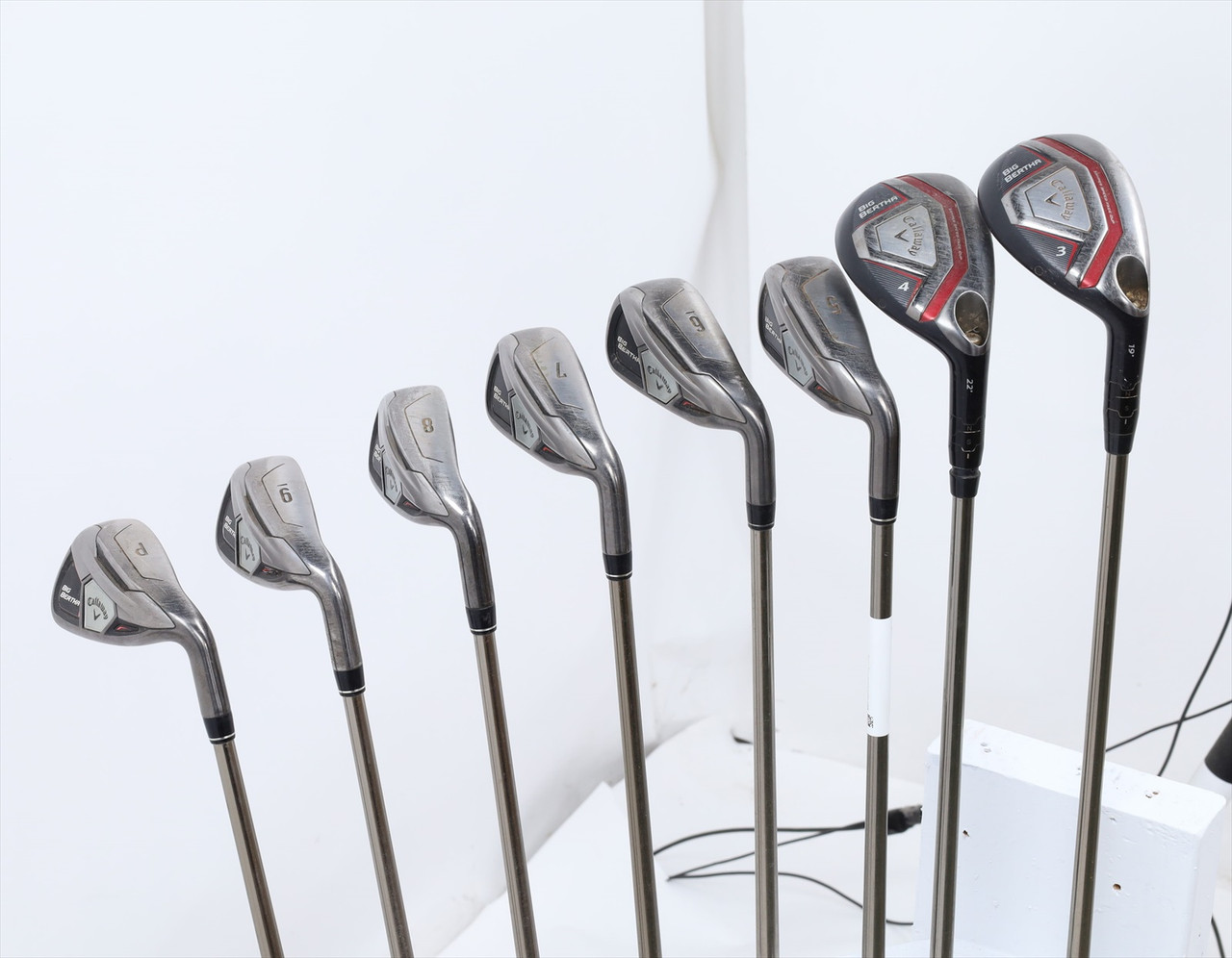 Callaway Big Bertha 2015 Combo Iron Set 3-Pw Stiff Ust Recoil 460