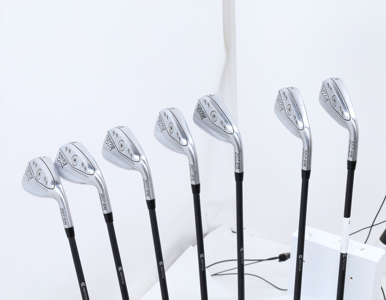 Pxg 0311P Gen 6 Double Chrome Iron Set 5-Pw, Gw Stiff Flex Mmt 80