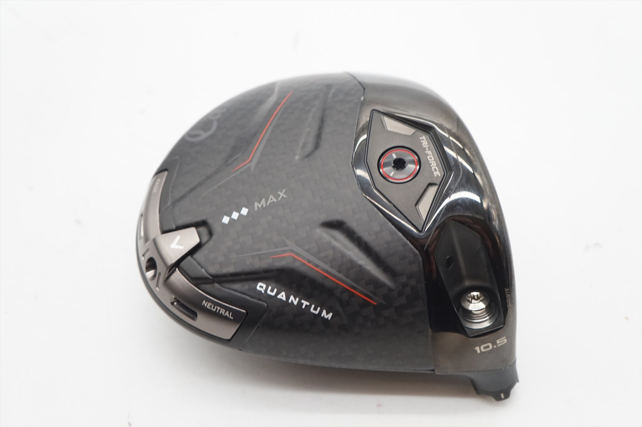 10.5° MAX Diamond Triple Quantum ヘッドのみ beast! A review: driver Max Diamond Triple Quantum Callaway クラブ