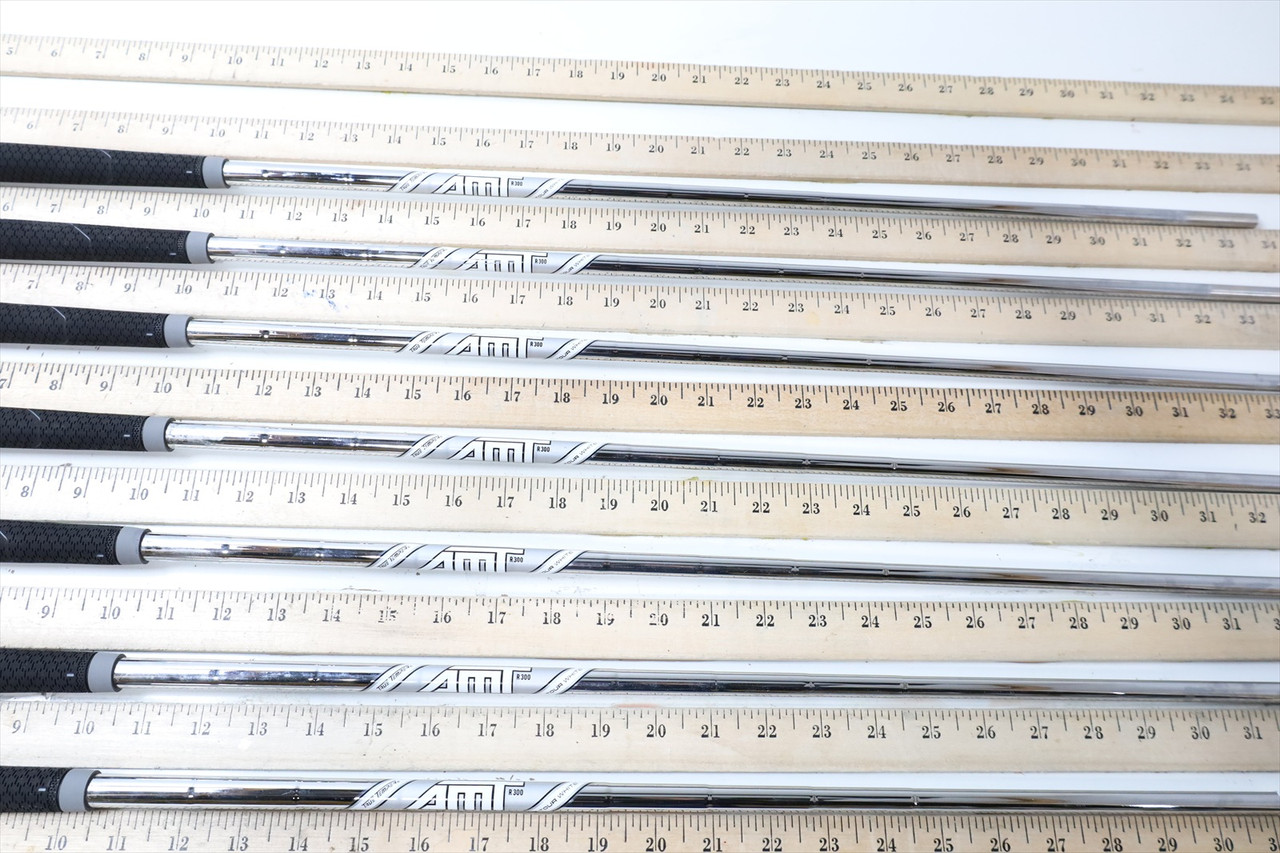 【希少R300】AMT TOUR WHITE R300 シャフト 7本セット True Temper AMT Tour White Iron Shaft | Fairway Jockey - Custom Shafts