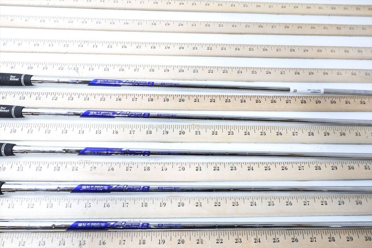 Nippon Ns Pro Zelos 8 84G Regular 35-37 Iron Shaft Set Pulls 5Pc