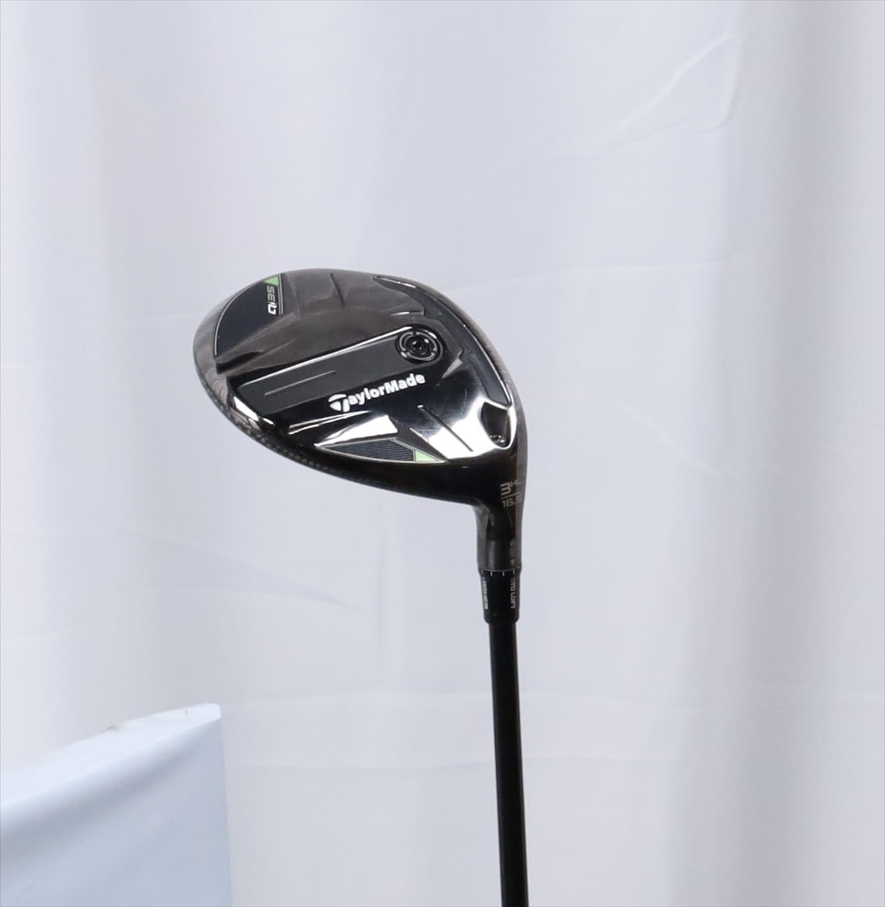 【美品】Qi35 3HL 16.5° Taylormade Qi35 16.5° 3Hl Fairway Wood Stiff Hzrdus Smoke Blue