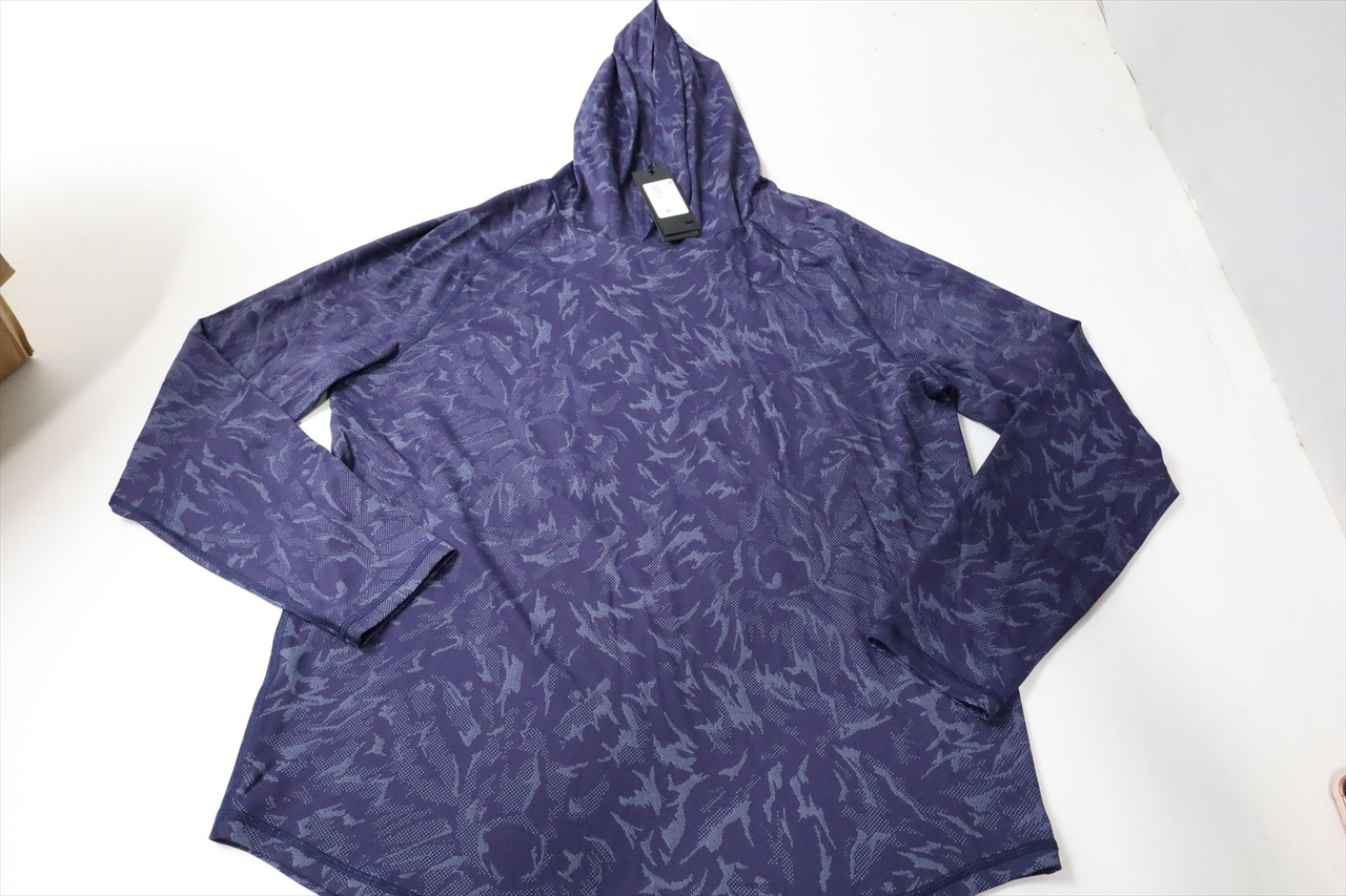 Greyson Midas Wolf Kennebec Hoodie Pullover Mens Medium Shadow