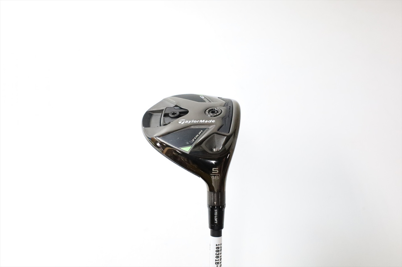 QI35 TOUR 5W 18° Taylormade Qi35 Tour 18° 5 Fairway Wood Stiff Flex Hzrdus Black