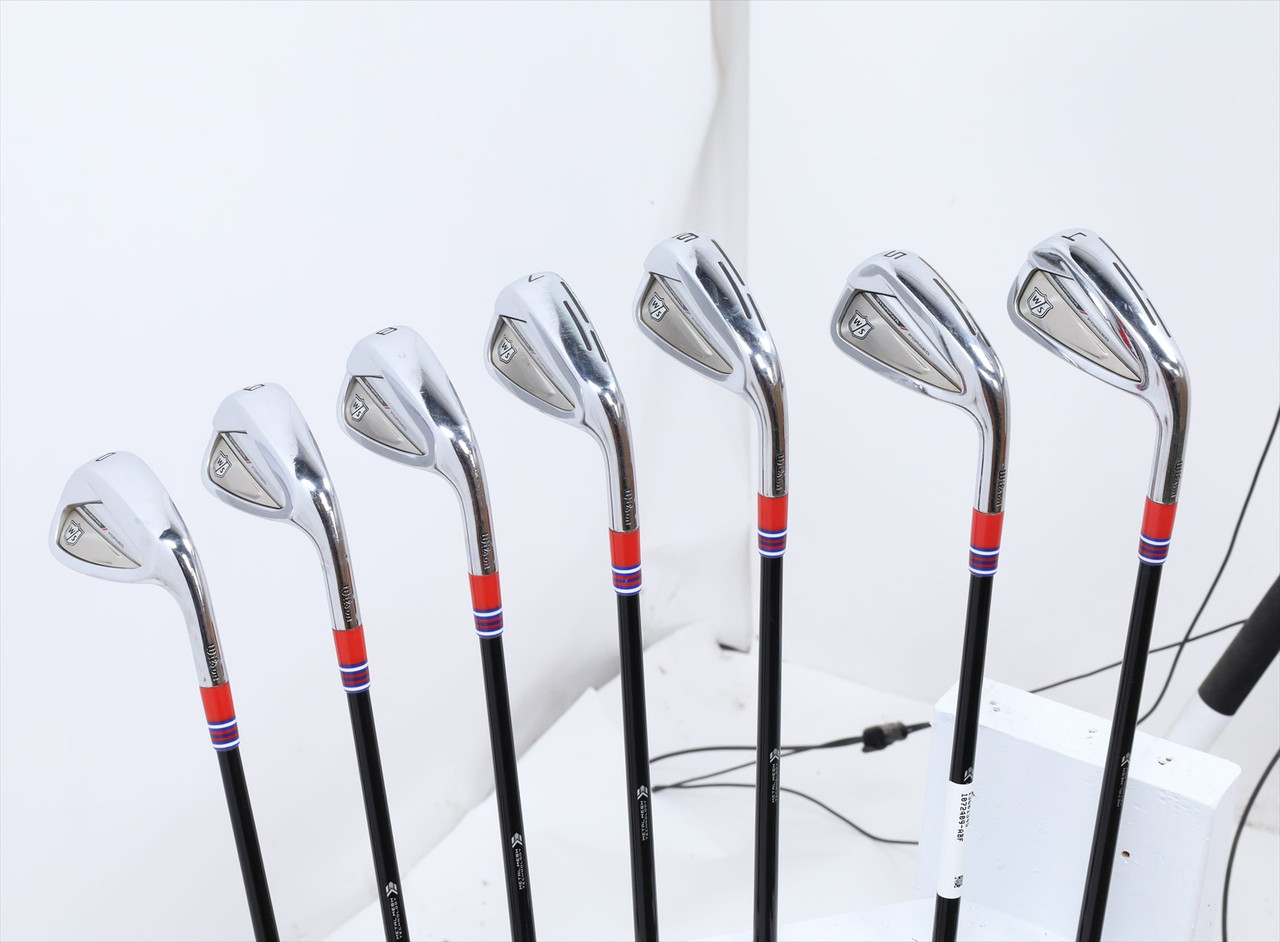 Wilson Dynapower Forged Iron Set 4-Pw Stiff Flex Mmt 105 Graphite