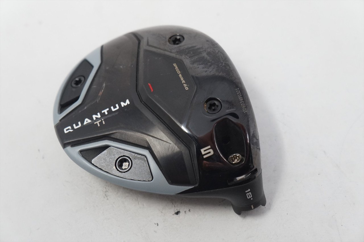 QUANTUM Ti 5番フェアウェイウッド 18° 限定品　ヘッドのみ Callaway Quantum Ti 18* #5 Fairway Wood Club Head Only Inv13655861