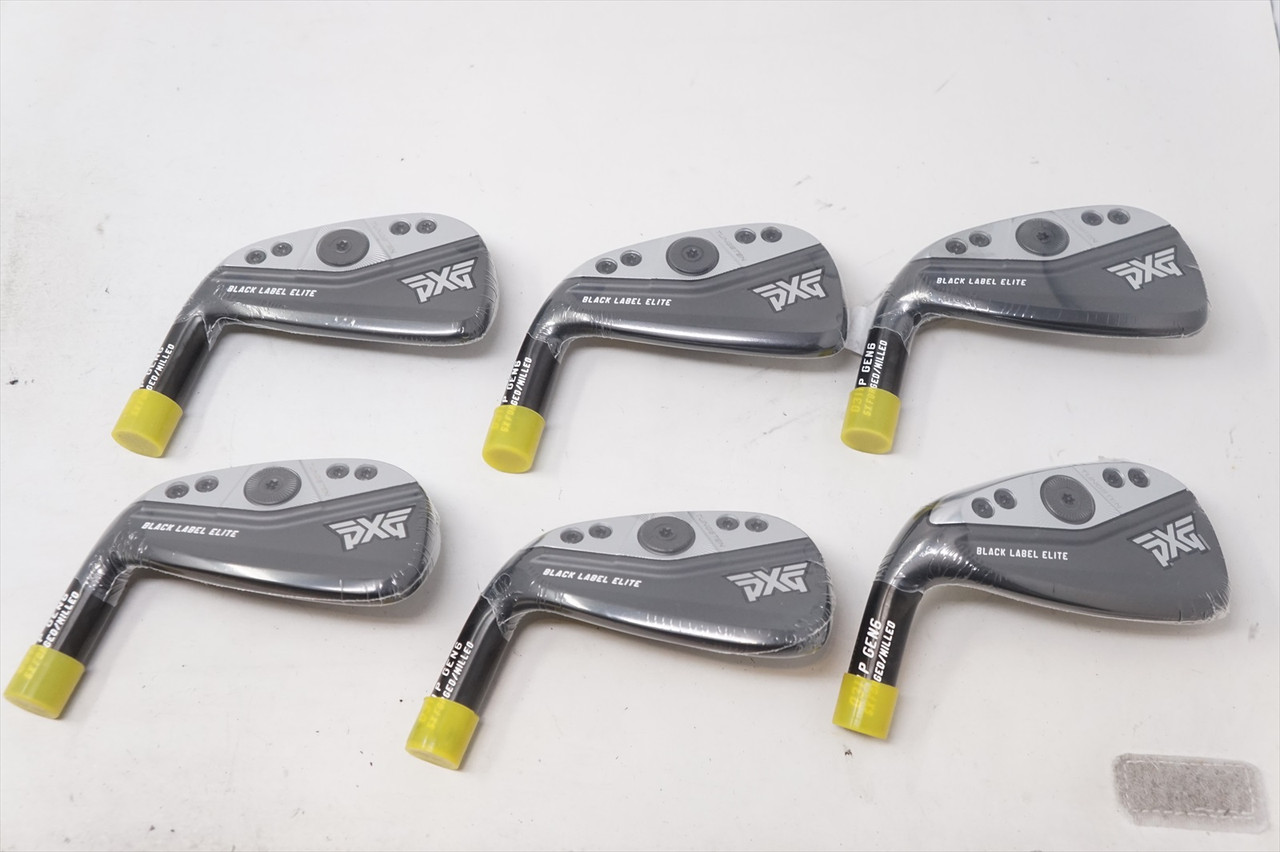 New Lefty LH Pxg Gen6 0311P Black Label Elite #6-Pw, Gw Iron Set