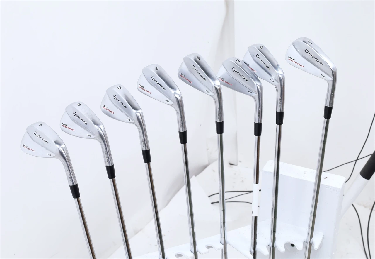 Taylormade Tour Preferred Mb Iron Set 3-Pw Stiff Flex Kbs Tour
