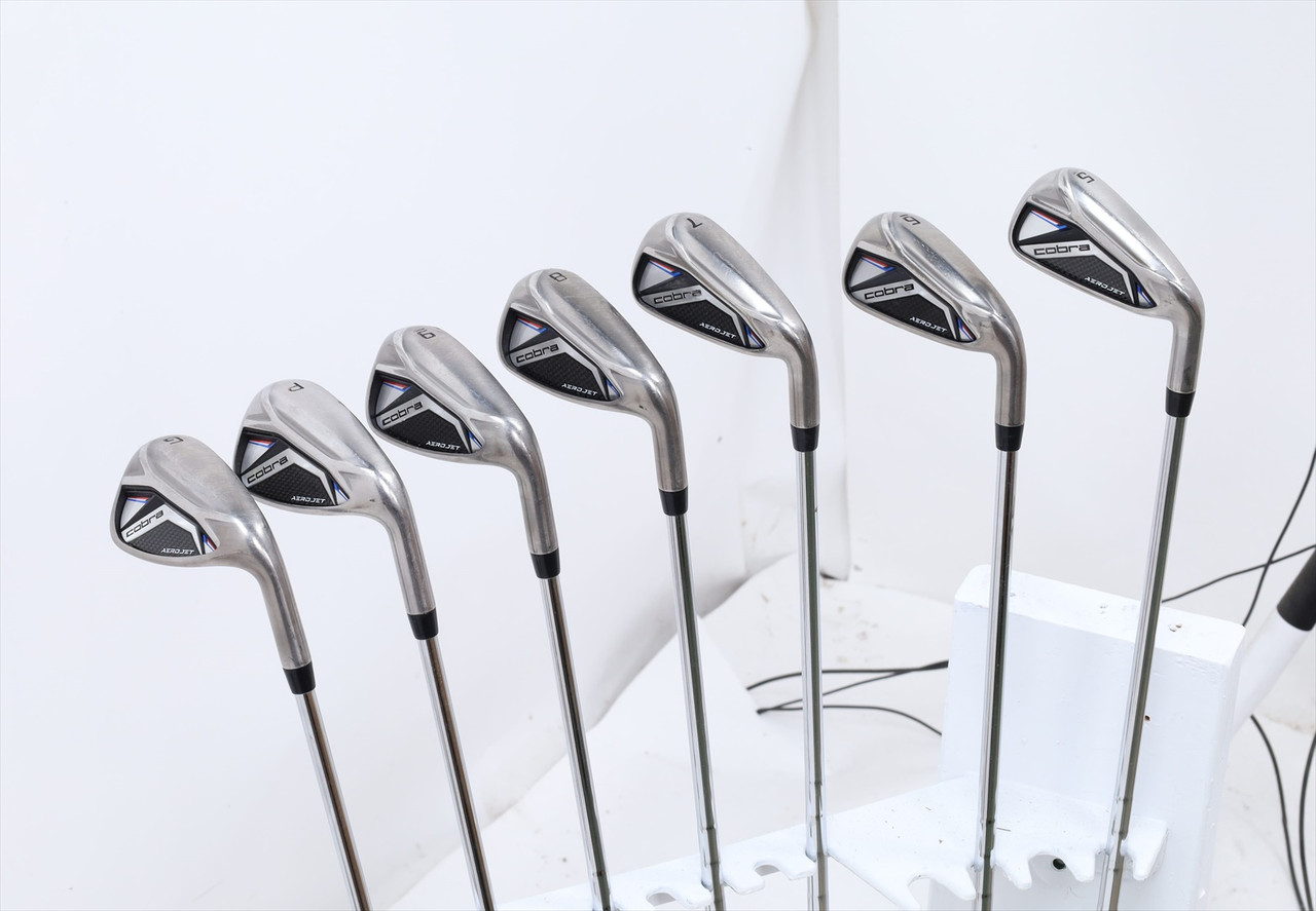 Cobra Aerojet Iron Set 5-Pw, Gw Regular Flex Kbs Tour Lite Steel