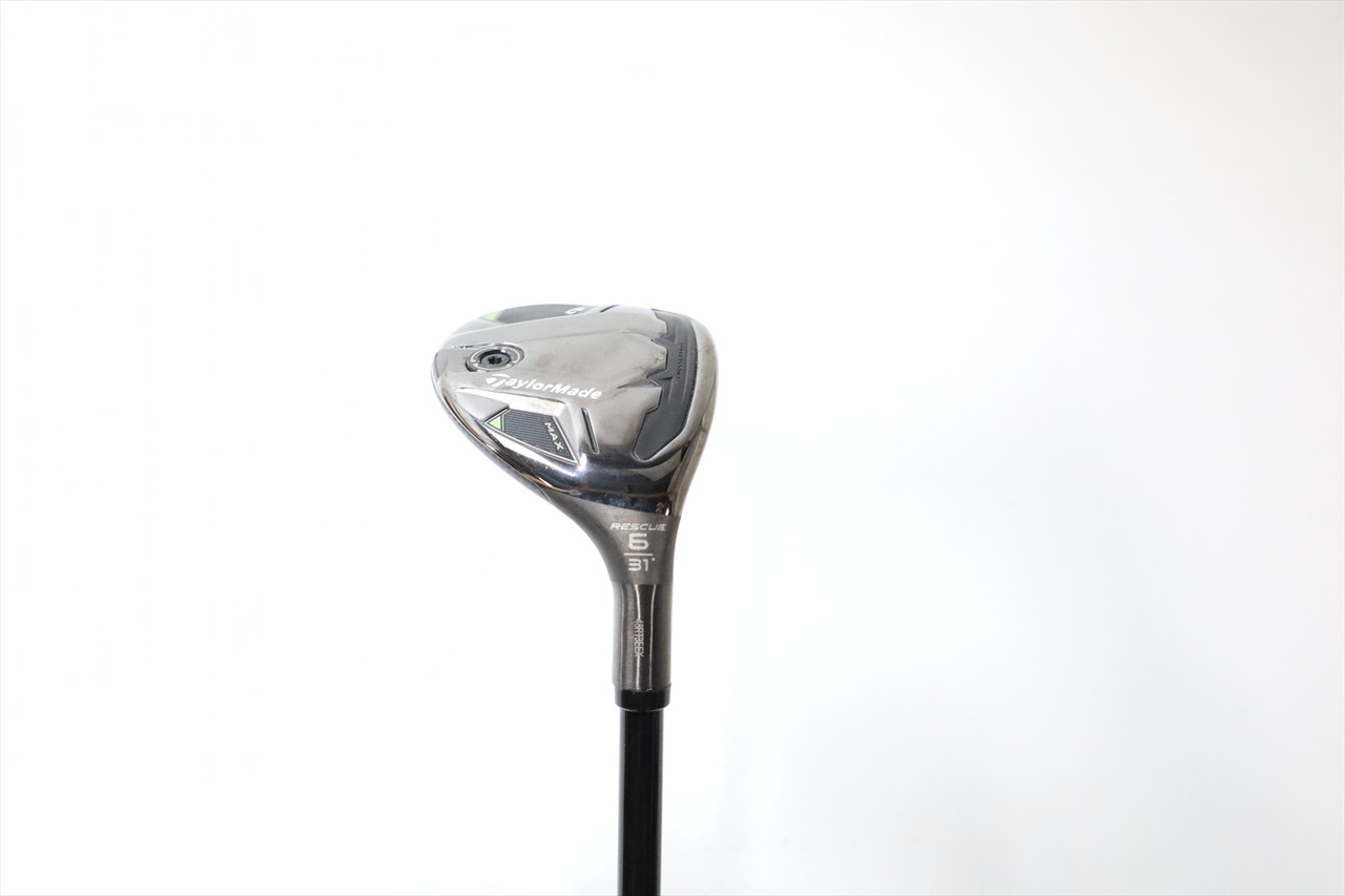 TaylorMade Qi35 MAX Rescue #6 31度 Taylormade Qi35 Max Rescue 31° 6 Hybrid Stiff Flex Tensei Av White
