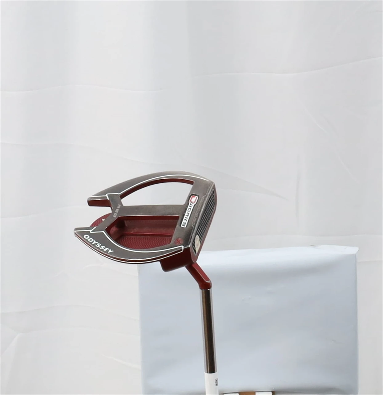 【美品】 ODYSSEY O-WORKS 2-BALL FANG 34インチ Odyssey O-Works Red Le 2 Ball Fang 34