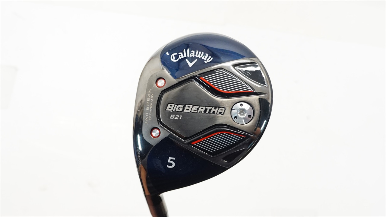 Callaway Big Bertha B21 5 Fairway Wood Stiff Flex 0899870 Excellent Left  Hand Lh