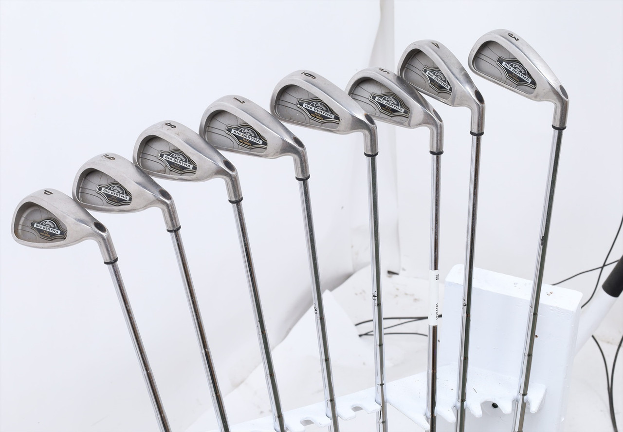 【豪華9本】 Callaway BIG BERTHA X-12 アイアンセット Callaway Big Bertha X-12 Iron Set 3-Pw Extra Stiff Dynamic Gold