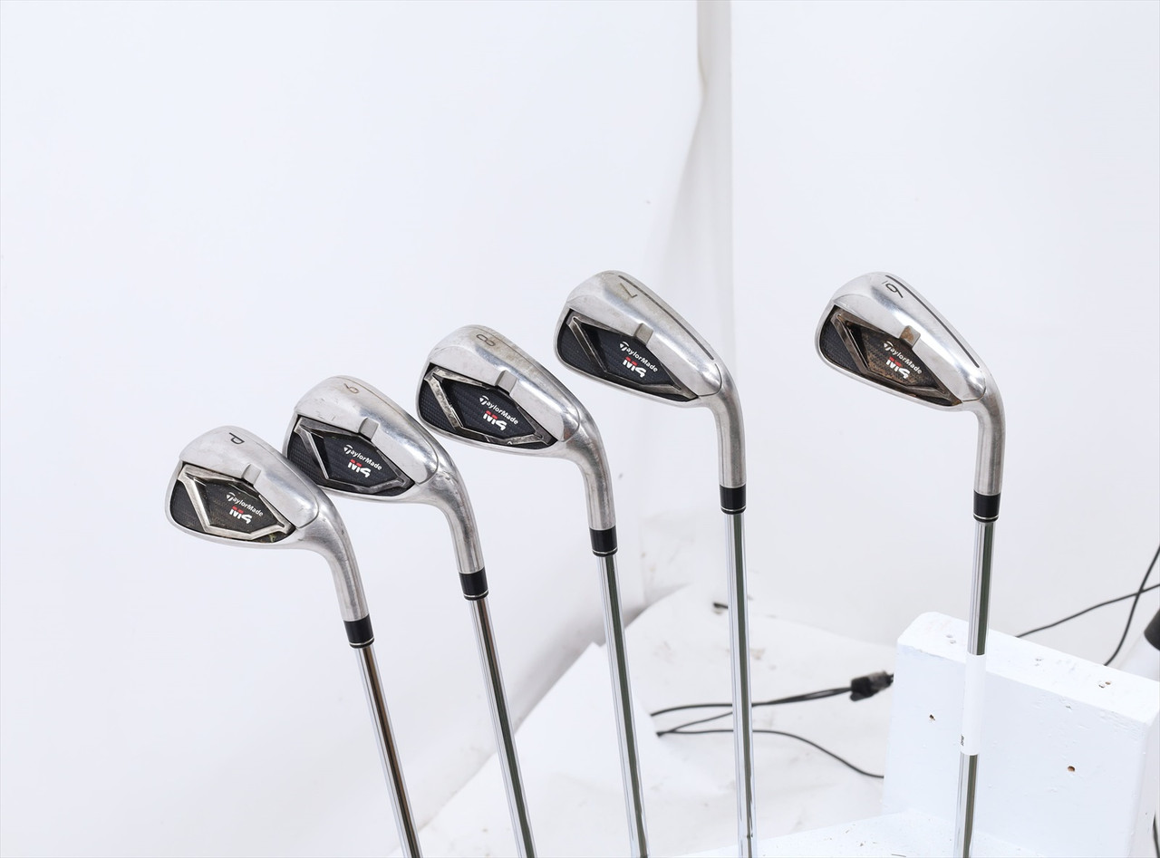 Taylormade M4 2021 Iron Set 6-Pw Stiff Flex Fst Kbs Max 85 Steel