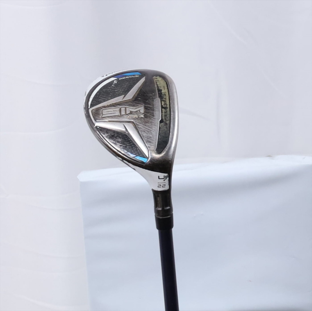 SIM MAX RESCUE 22° VENTUS BLUE HB 10 X Taylormade Sim Max Rescue 22° 4H Hybrid Regular Fujikura Ventus
