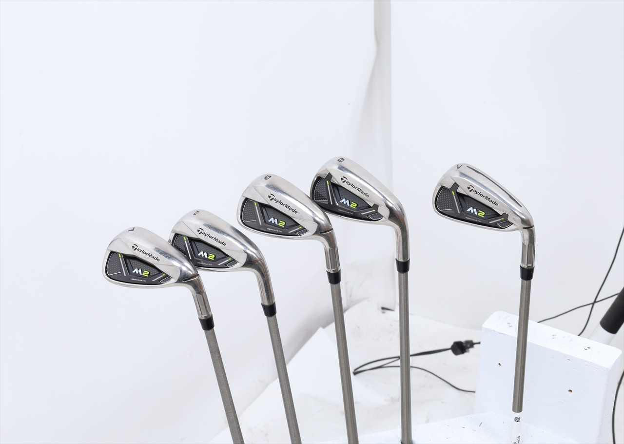 Taylormade M2 2017 Iron Set 7-Pw, Aw Regular Flex Steelfiber I95