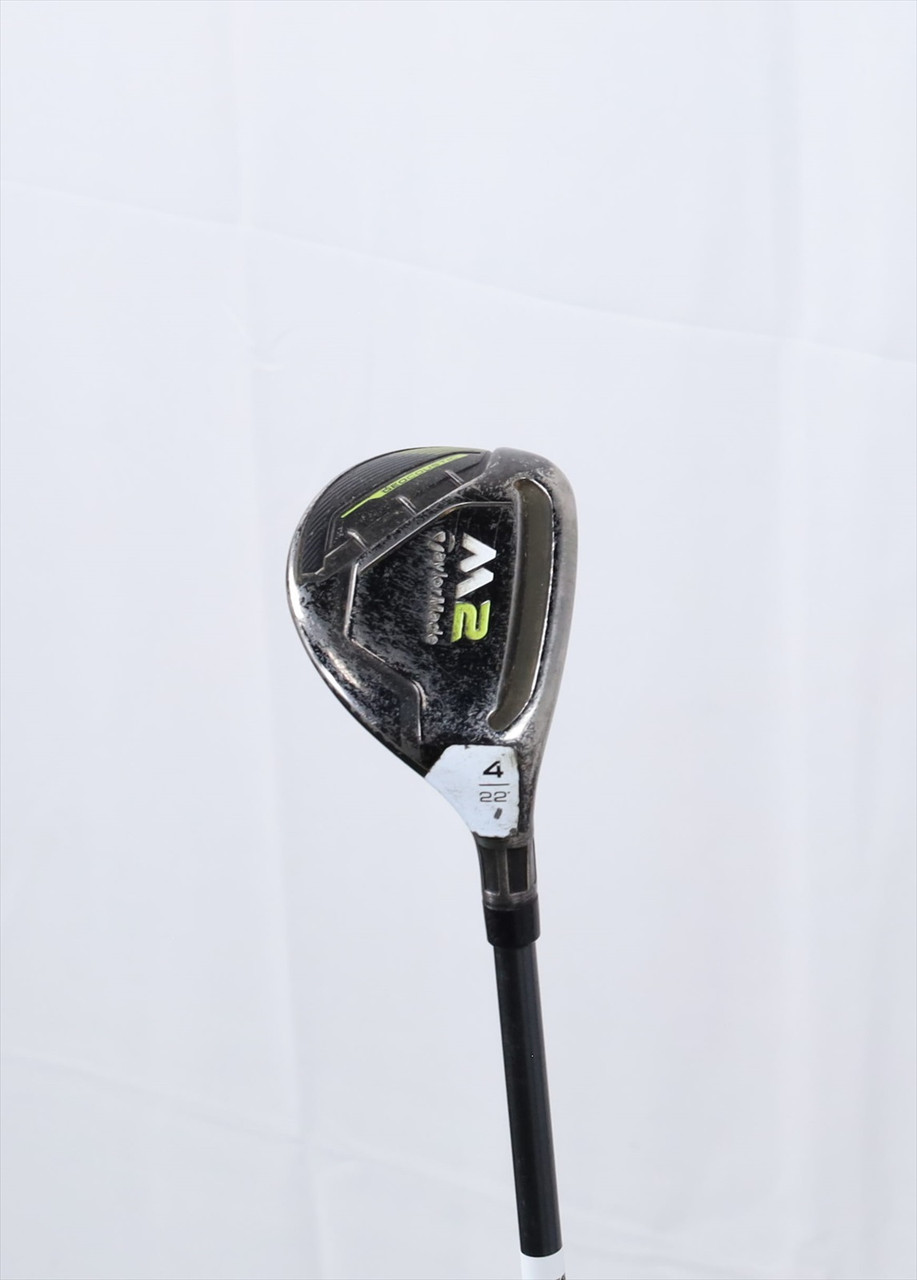 Taylormade M2 Rescue 2017 22° 4H Hybrid Stiff Flex Reax 75