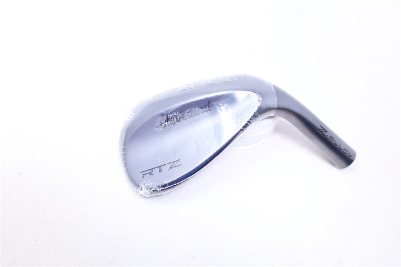 New Cleveland Rtz Low Grind Black Satin 58* Lw Wedge Club Head