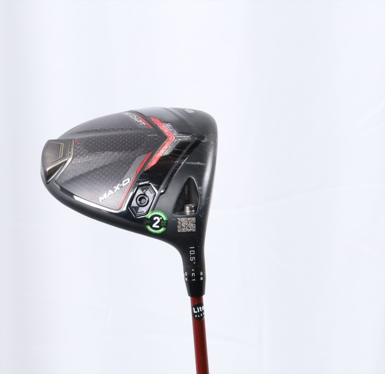 Cobra Ds Adapt Max D 10.5° Driver Senior Flex Project X Denali Red