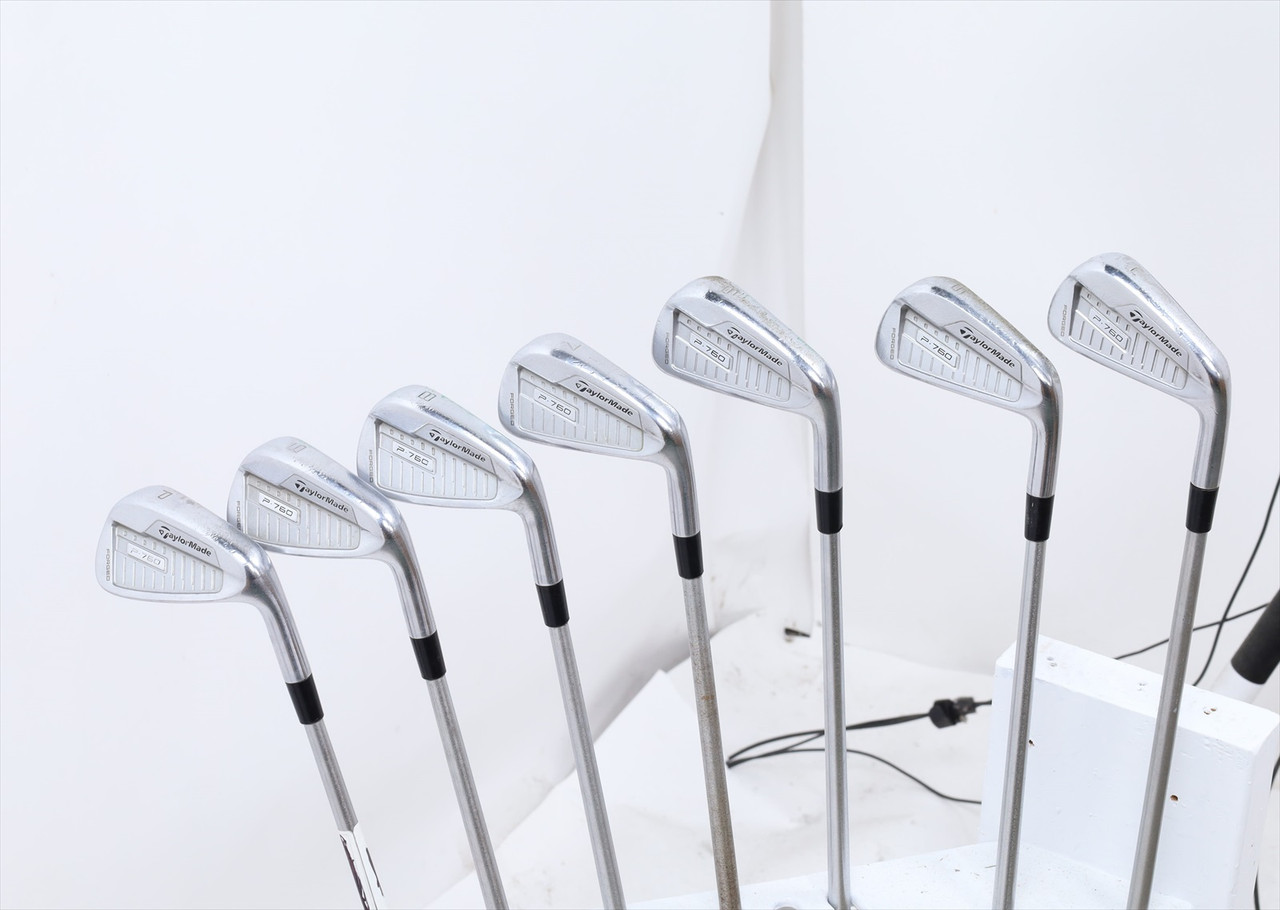 Taylormade P760 Iron Set 4-Pw Stiff Flex Kbs Tour C-Taper 120