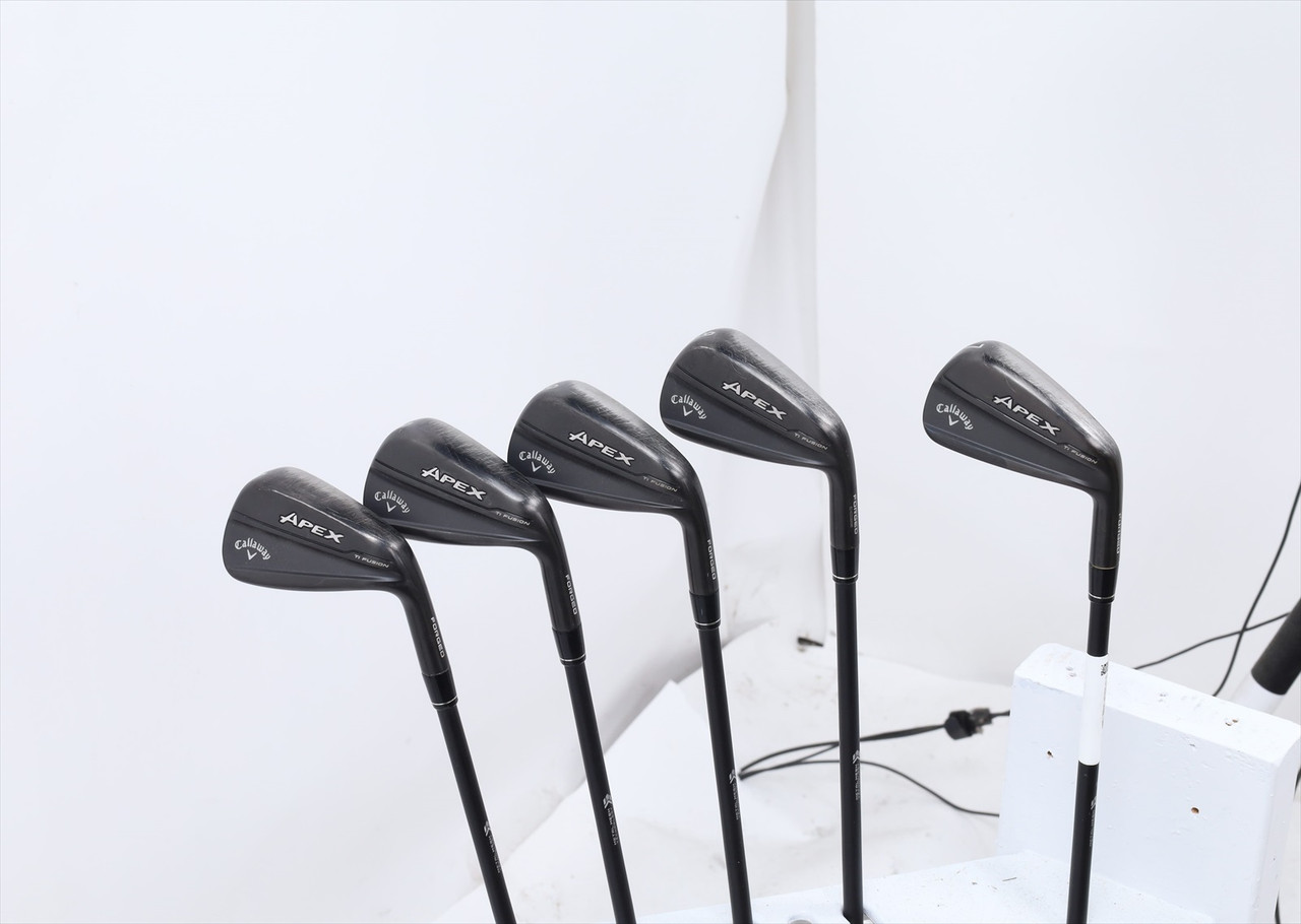 Callaway Apex Ti Fusion Iron Set 7-Pw, Aw Regular Flex Mmt 70