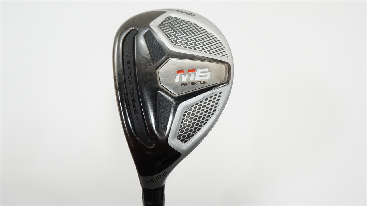 Taylormade M6 Rescue 22° 4 Hybrid Regular Flex Atmos 0897527 Good