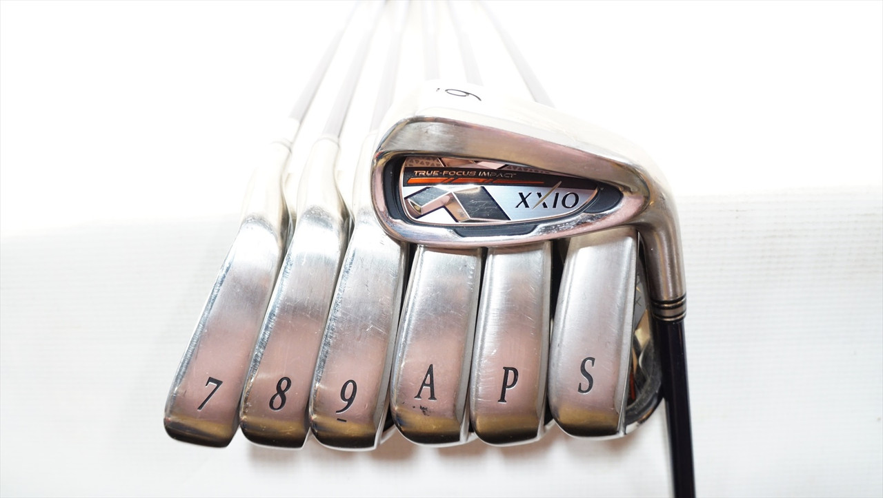 Xxio X Iron Set 6-Pw, Aw, Sw Regular Flex Dst Graphite 0920973 Good