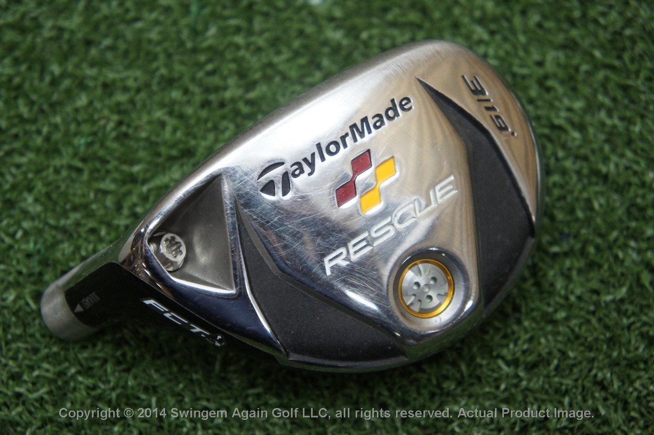 TaylorMade RESCUE 3番 19度 4番 22度 セット LH TAYLORMADE RESCUE TP 19* 3 HYBRID HEAD ONLY GOOD CONDITION