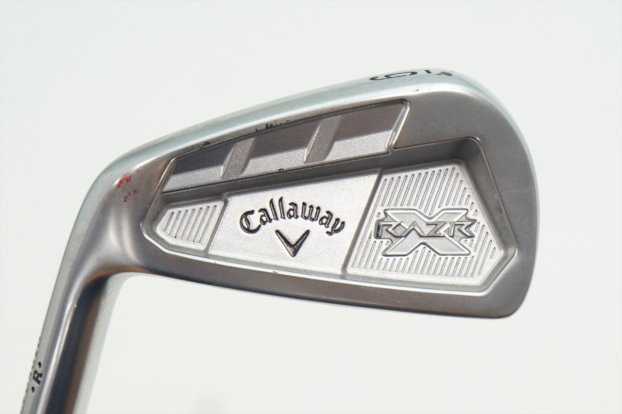 Callaway Razr X Forged 6 Iron Regular Steel 0884623 Excellent Left Hand Lh  IF3