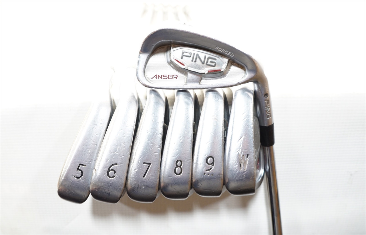 Ping Anser Iron Set 4-Pw Stiff Flex Kbs Steel 0927552 Fair