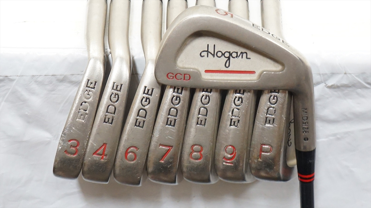 Ben Hogan Edge Gcd Iron Set 3-Pw Stiff Flex Apex Graphite 0924699