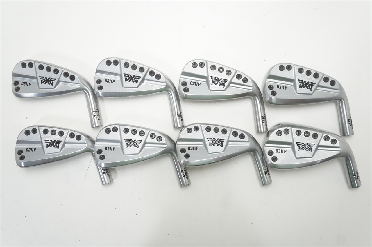 PXG 0311 P GEN3 Forged 3-PW Iron Set Club Heads Only EXCELLENT 946900