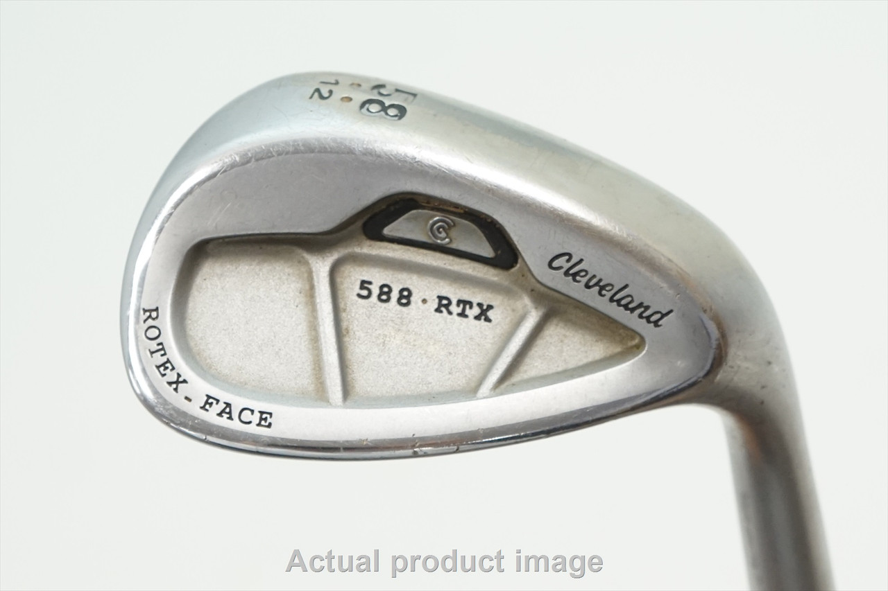 Cleveland 588 Rtx Cb Satin Chrome Wedge 58°-12 Wedge Dynamic Gold 44237  Good A53