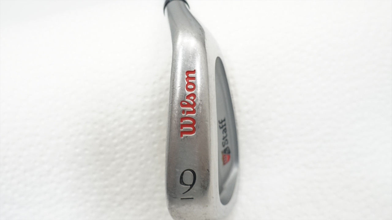 Wilson Robert Mendrella Staff 9 Iron Stiff Flex Fat Shaft Steel