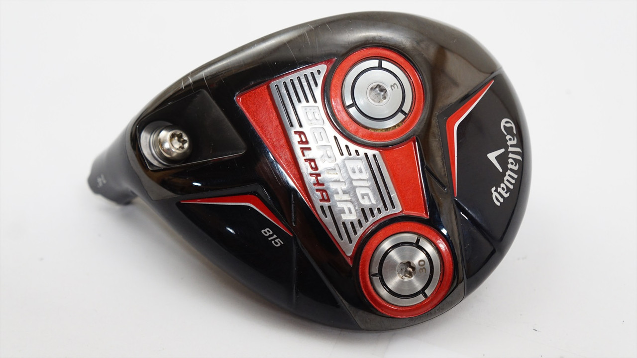 Callaway Big Bertha Alpha 815 14* Stong #3 Wood Club Head Only 938863 Lefty  Lh