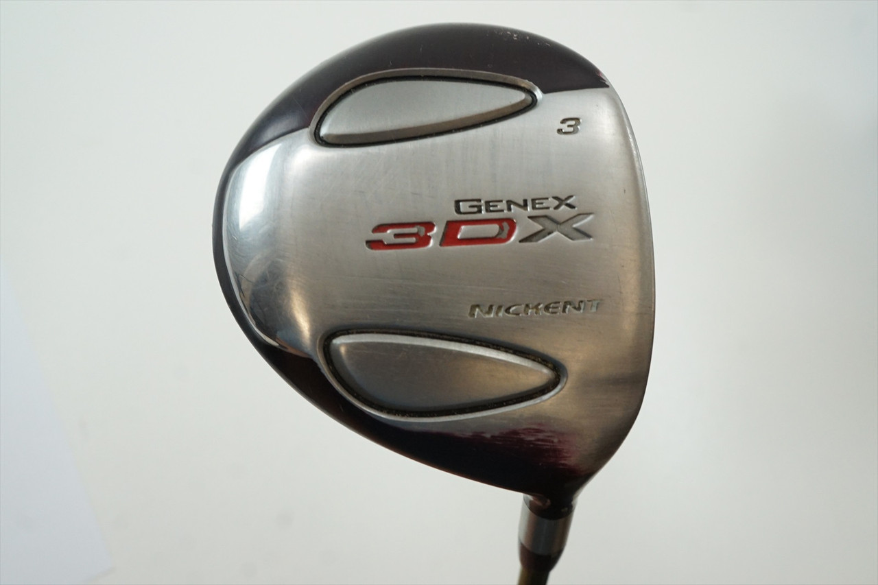NICKENT GENEX 3DX DEGREE 3 FAIRWAY WOOD REGULAR ALDILA NV GRAPHITE NICKENT GENEX 3DX DEGREE 3 FAIRWAY WOOD REGULAR ALDILA NV GRAPHITE