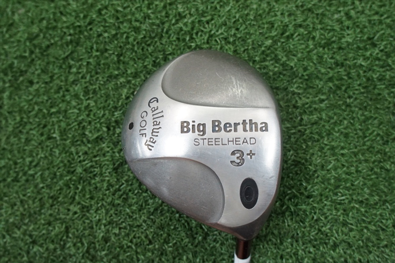 Callaway Big Bertha Steelhead 3+ Fairway Wood Stiff Flex 203276-a