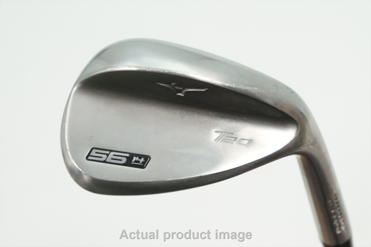 Mizuno T20 Satin Chrome Wedge 56°-14 Stiff Kbs Stl 959097