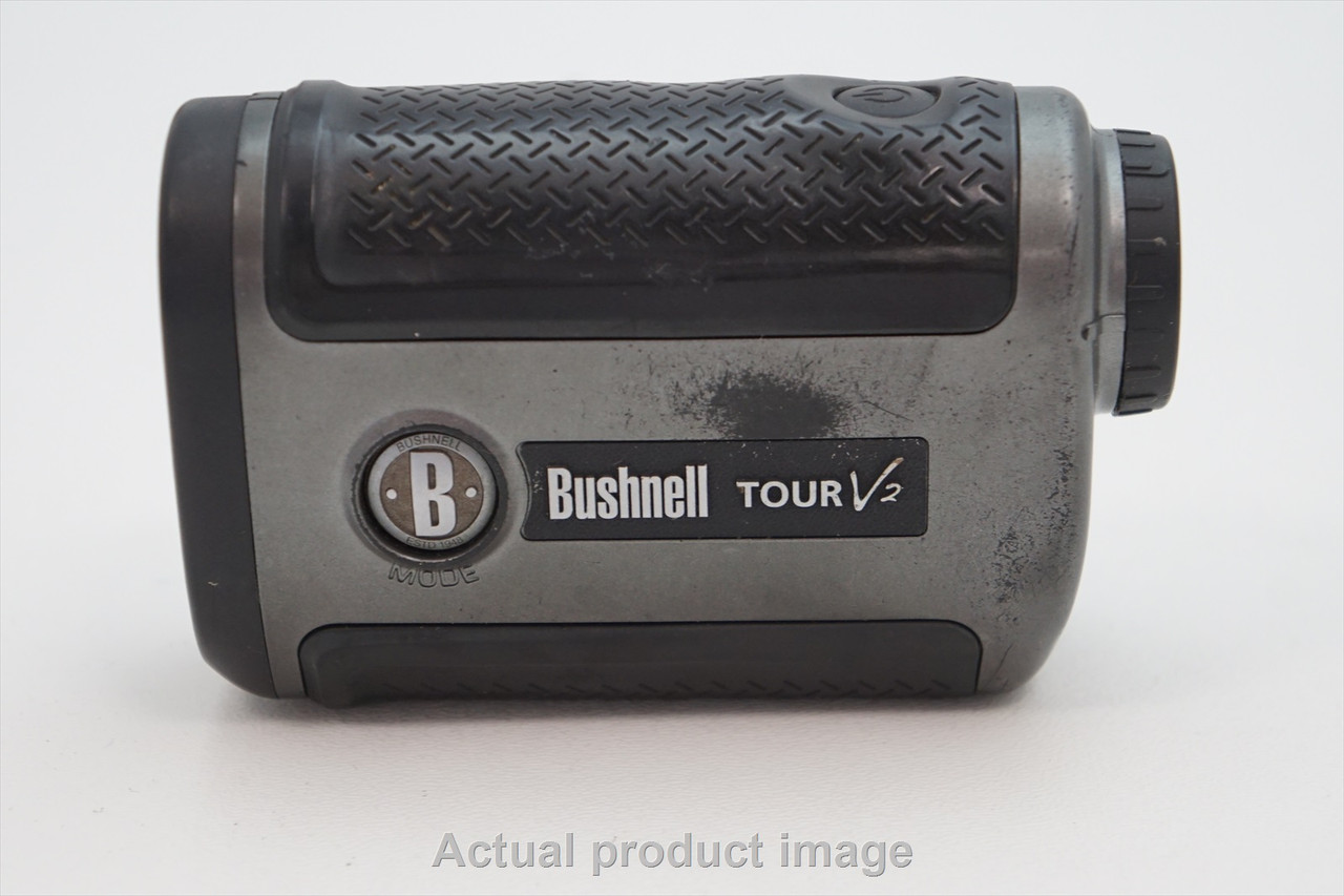 Bushnell Tour V2 Slope Edition Used Gray/Black RangeFinder GPS Scope  0870293 H1