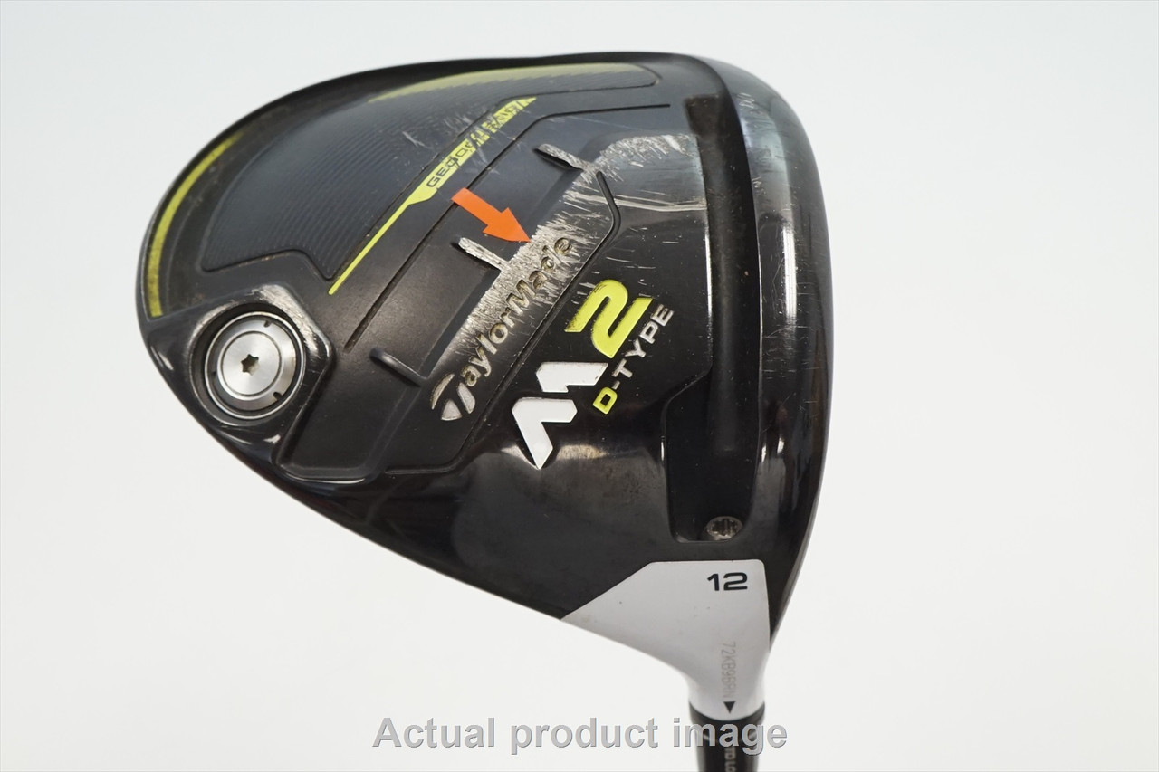 Taylormade M2 D-Type 12° Driver Senior Flex Fujikura 0970030 Good - Mikes  Golf Outlet