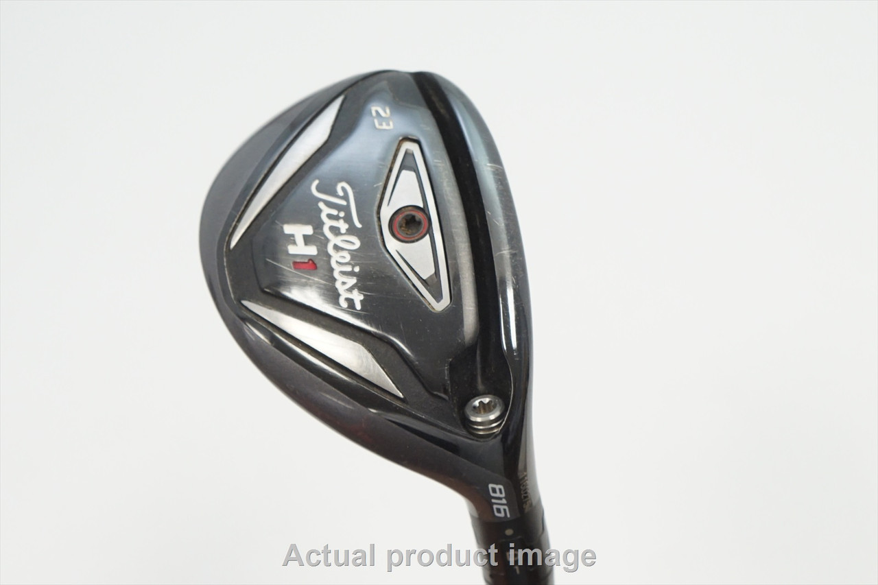 Titleist 818 H1 23° 4H Hybrid Regular Flex Diamana 0968924 Good B23