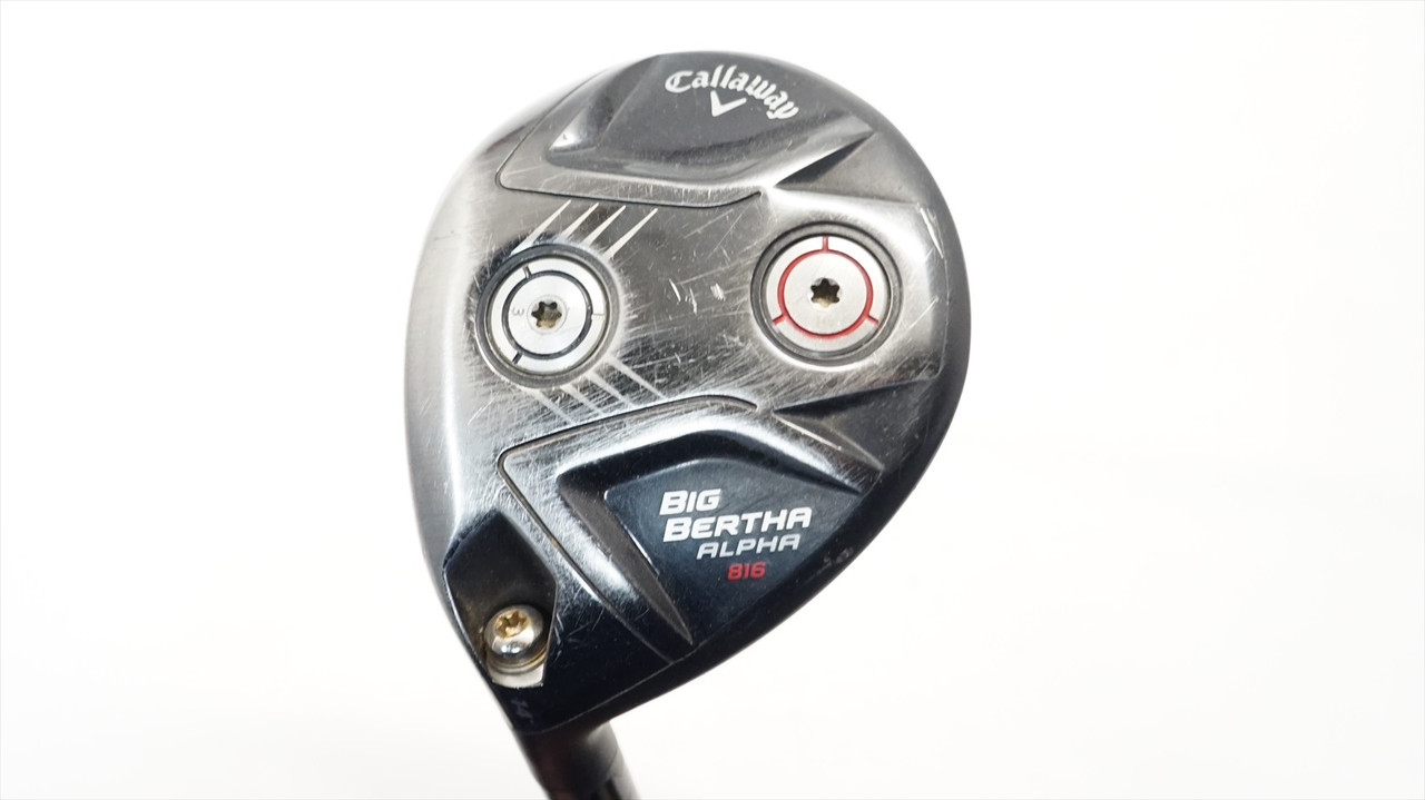 Callaway Big Bertha Alpha 816 14° 3 Fairway Wood Extra Stiff 133 Left Hand  Lh E16