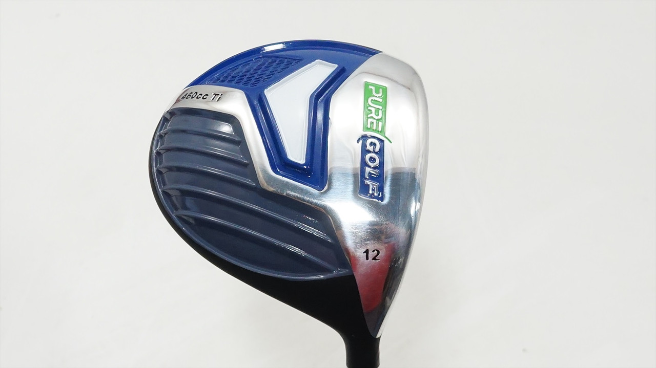NEW PureGolf 460cc Ti Driver 12 Degree Driver High Lft Graphite