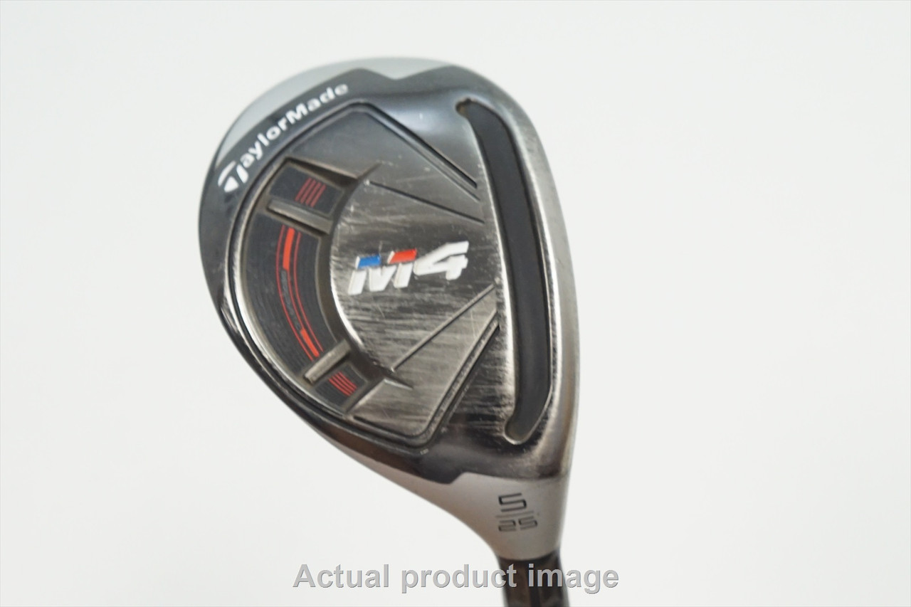 TaylorMade M4 U5 5番 25度 tour AD DI 95S Taylormade M4 25° 5 Hybrid Ladies Flex Stock Shaft 0994641 Fair