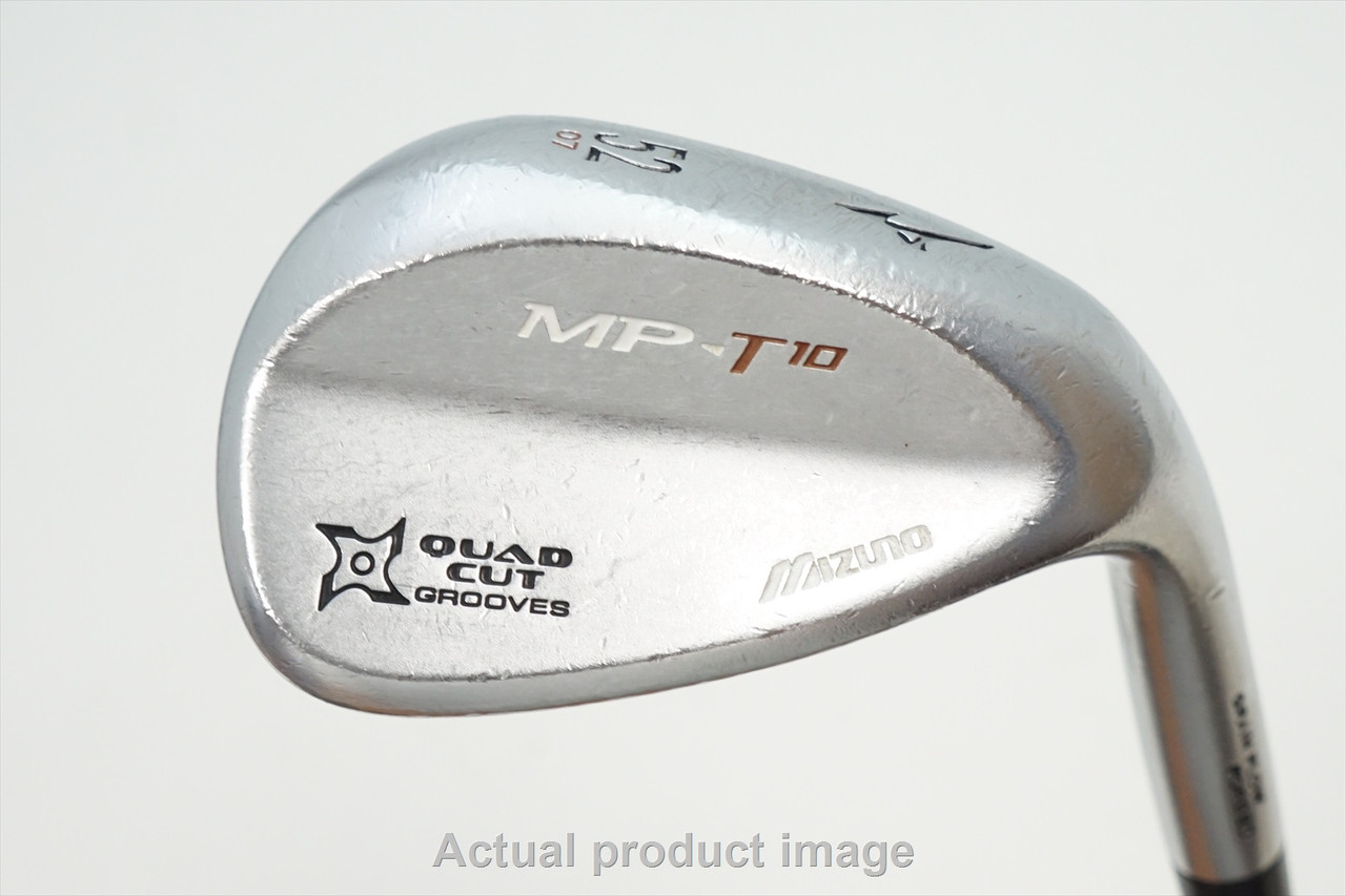 Mizuno Mp T-10 White Satin Wedge 52°-7 Dynamic Gold Stl 975502