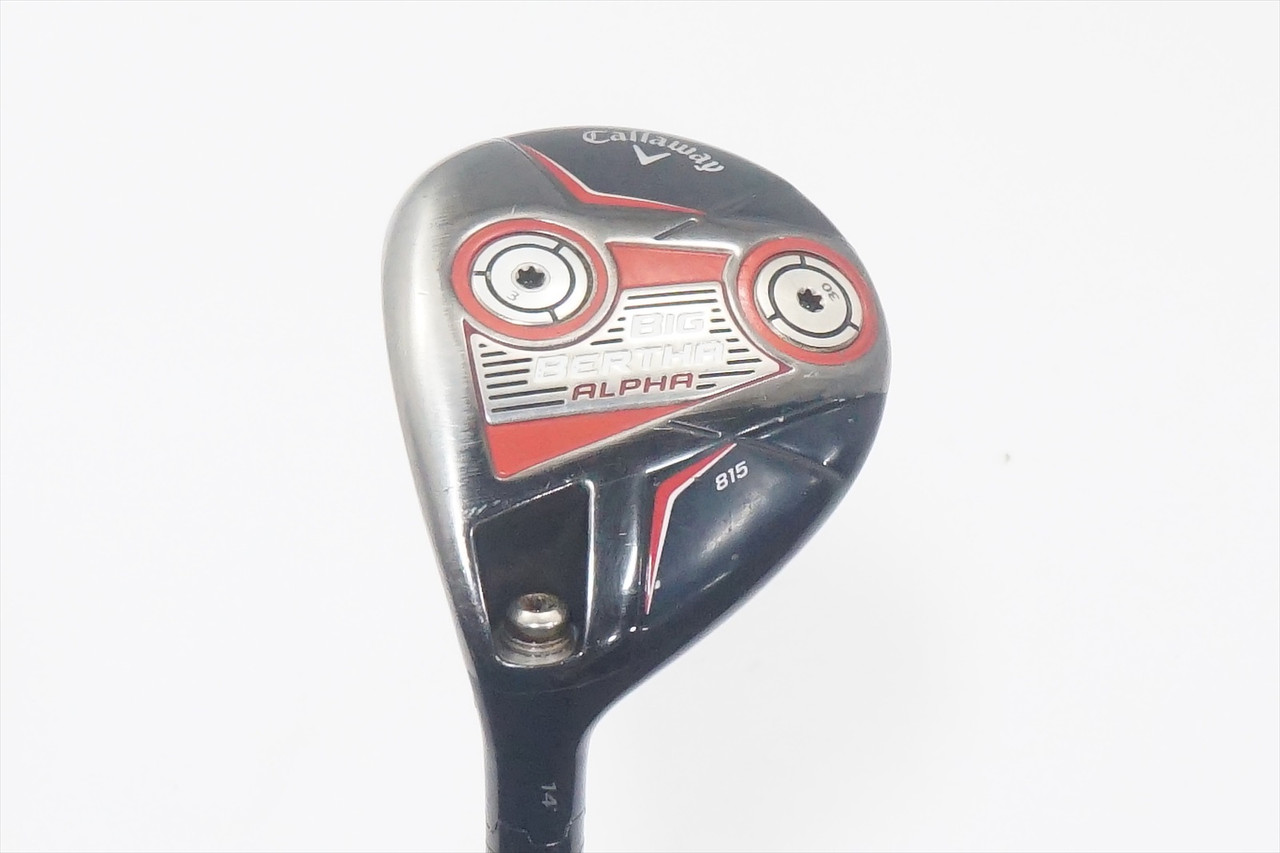 Callaway Big Bertha Alpha 815 14° Stong 3 Fairway Wood X-Stiff 1007529 Left  Hand