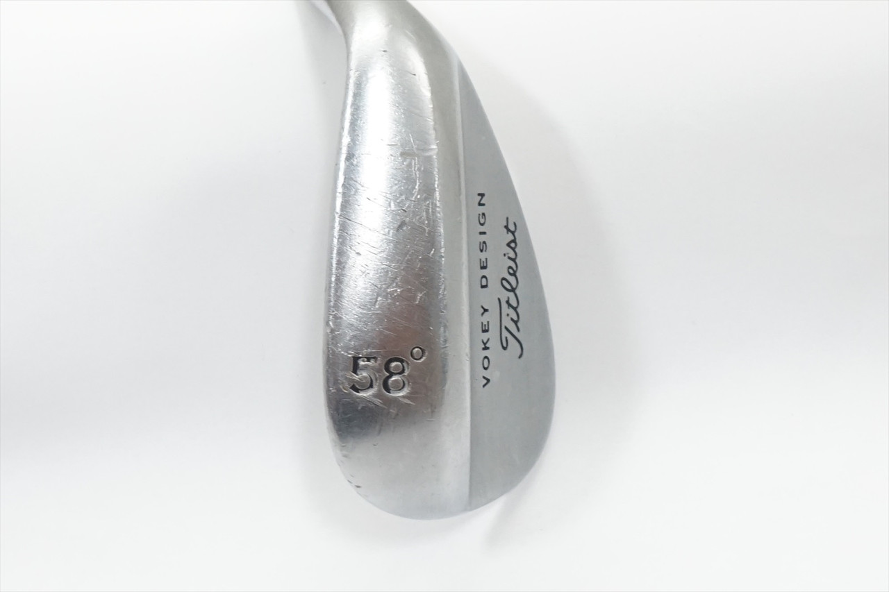 Titleist Vokey Tour Chrome Wedge 58°-8 Stock Stl 1006701 Fair E52