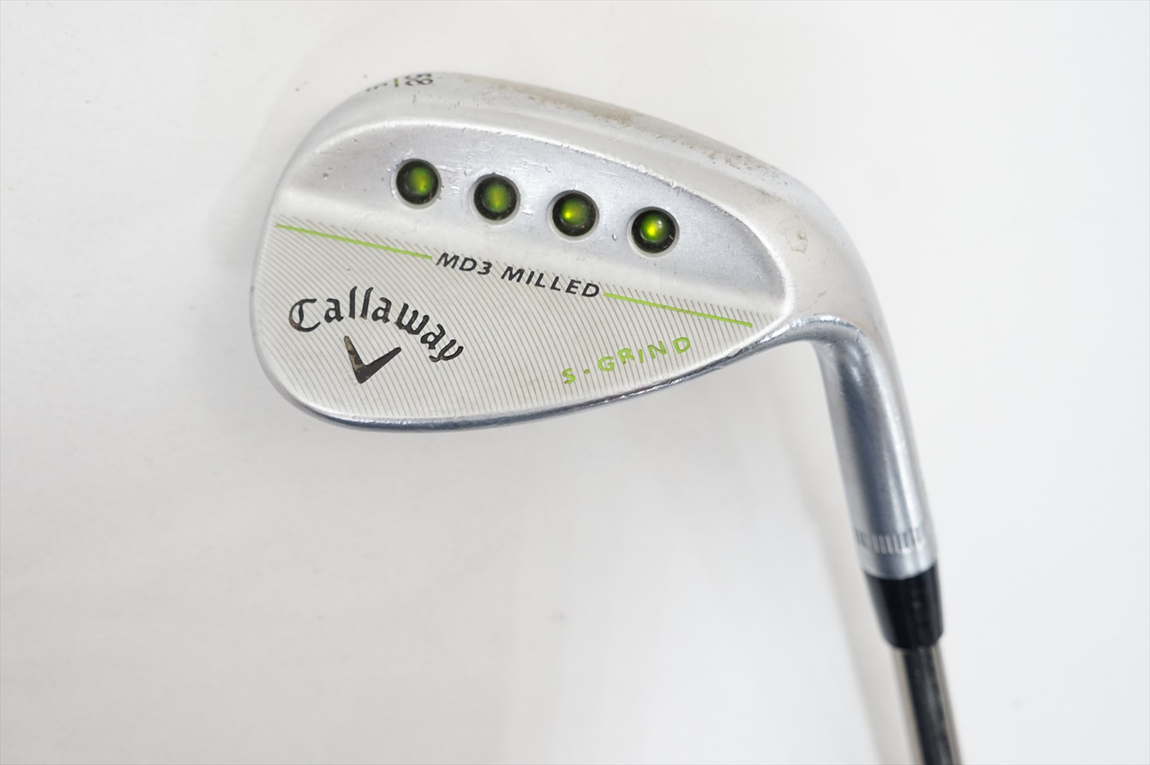 Callaway Md3 Milled Chrome Wedge 58°-9 S-Grind Stiff Recoil