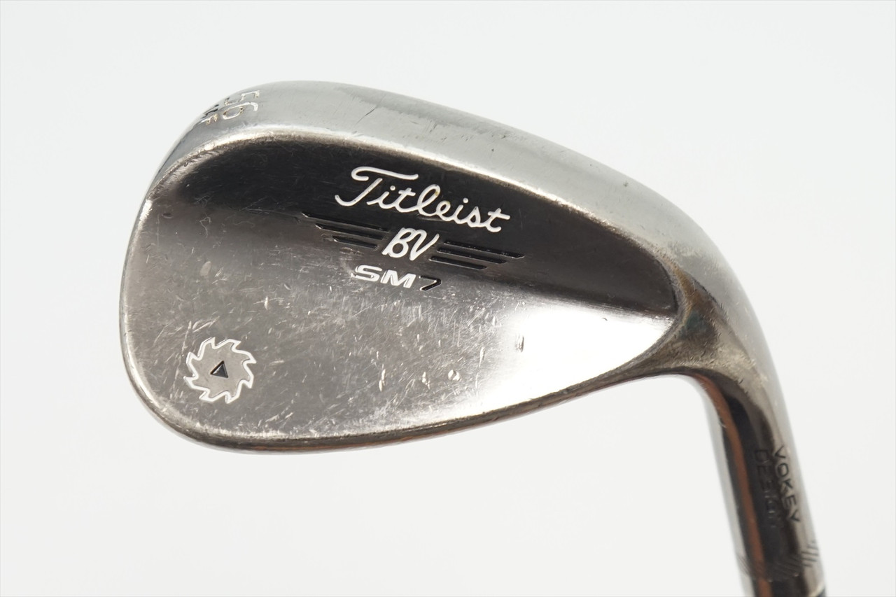 Titleist Vokey Sm7 Brushed Steel Wedge 56°-14 F-Grind Stock Stl