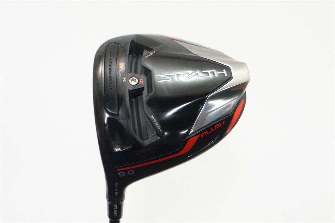 Taylormade Stealth Plus 9° Driver Stiff Flex Hzrdus Rdx Good Left-Handed w/  HC